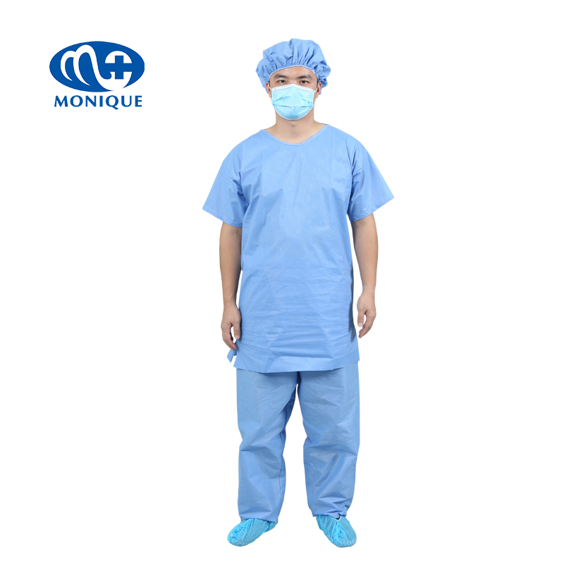 Ziekenhuis wegwerp non-woven scrubpakken